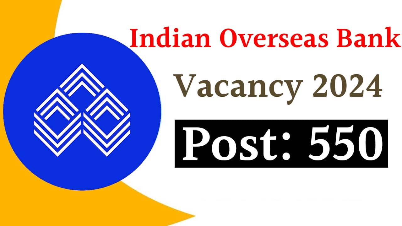 IOB Bank Vacancy