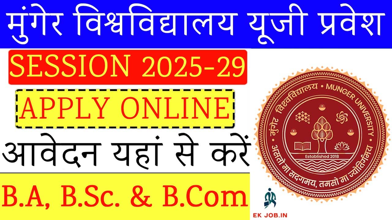 Munger University UG Admission 2025-29